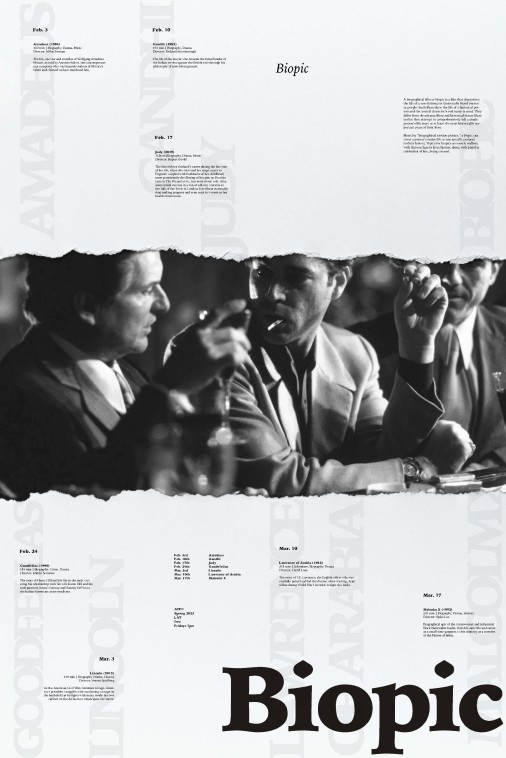 Biopic poster