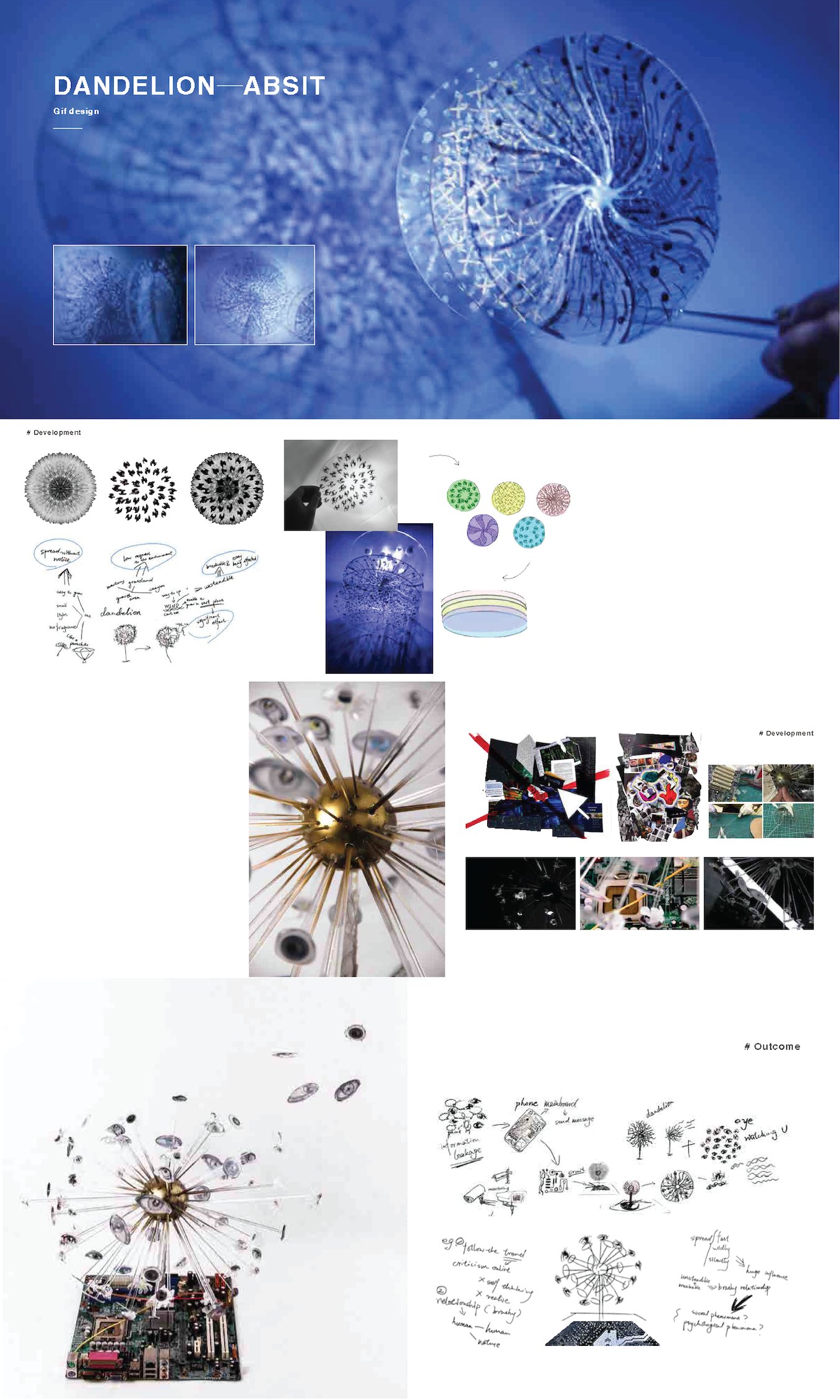 Dandelion Absit process sheet