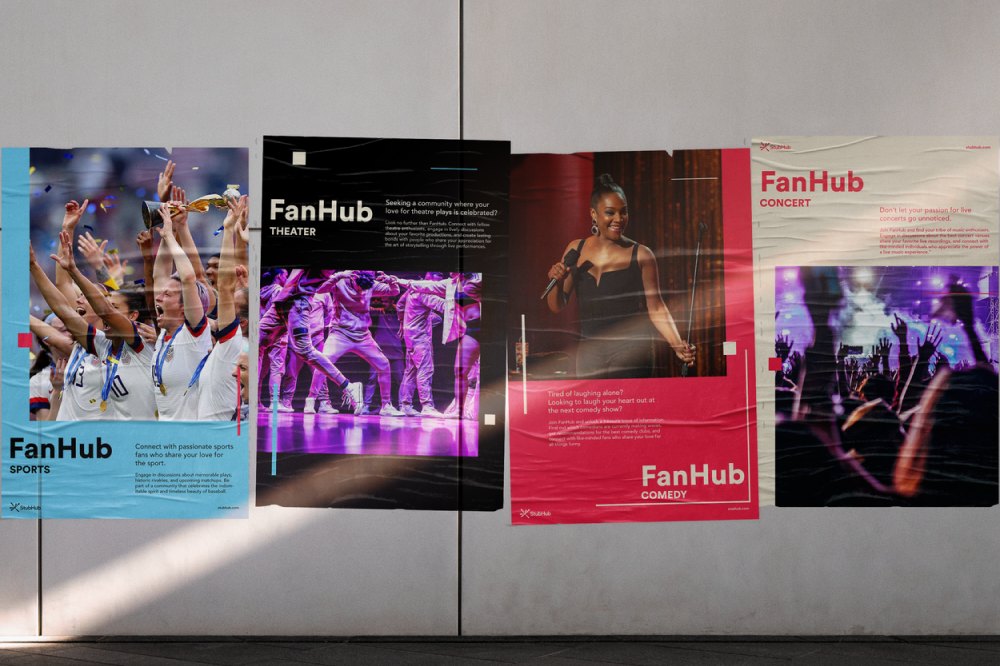 StubHub FanHub posters