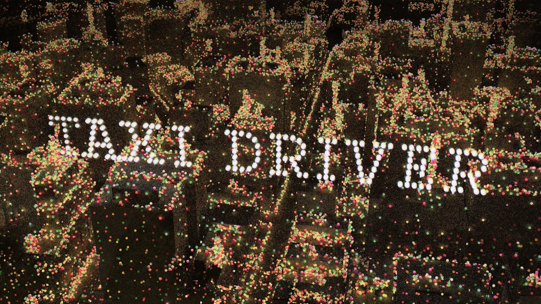 Taxi Driver title sequence frame